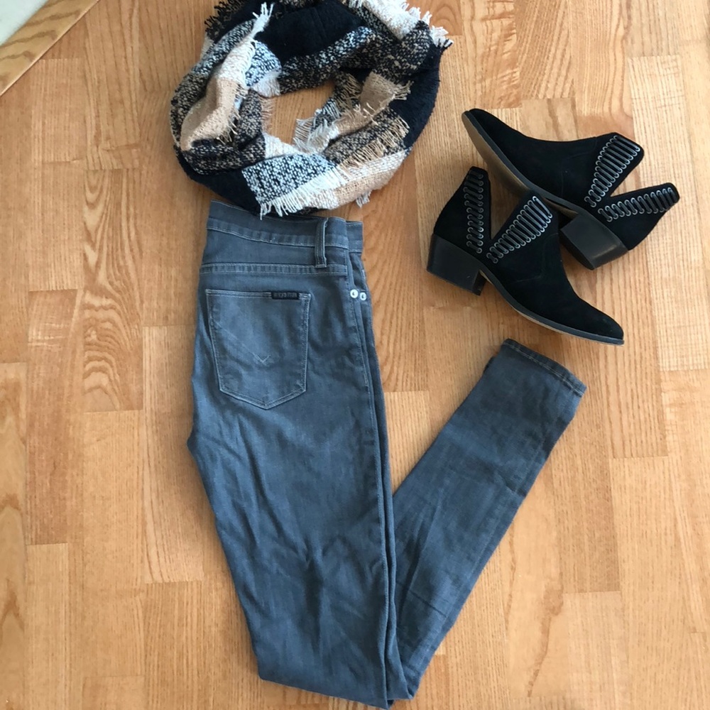 Hudson skinny jeans - gray